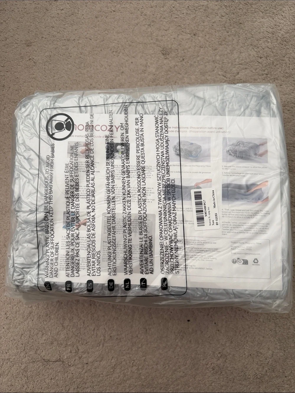 Momcozy Pregnancy Pillow
